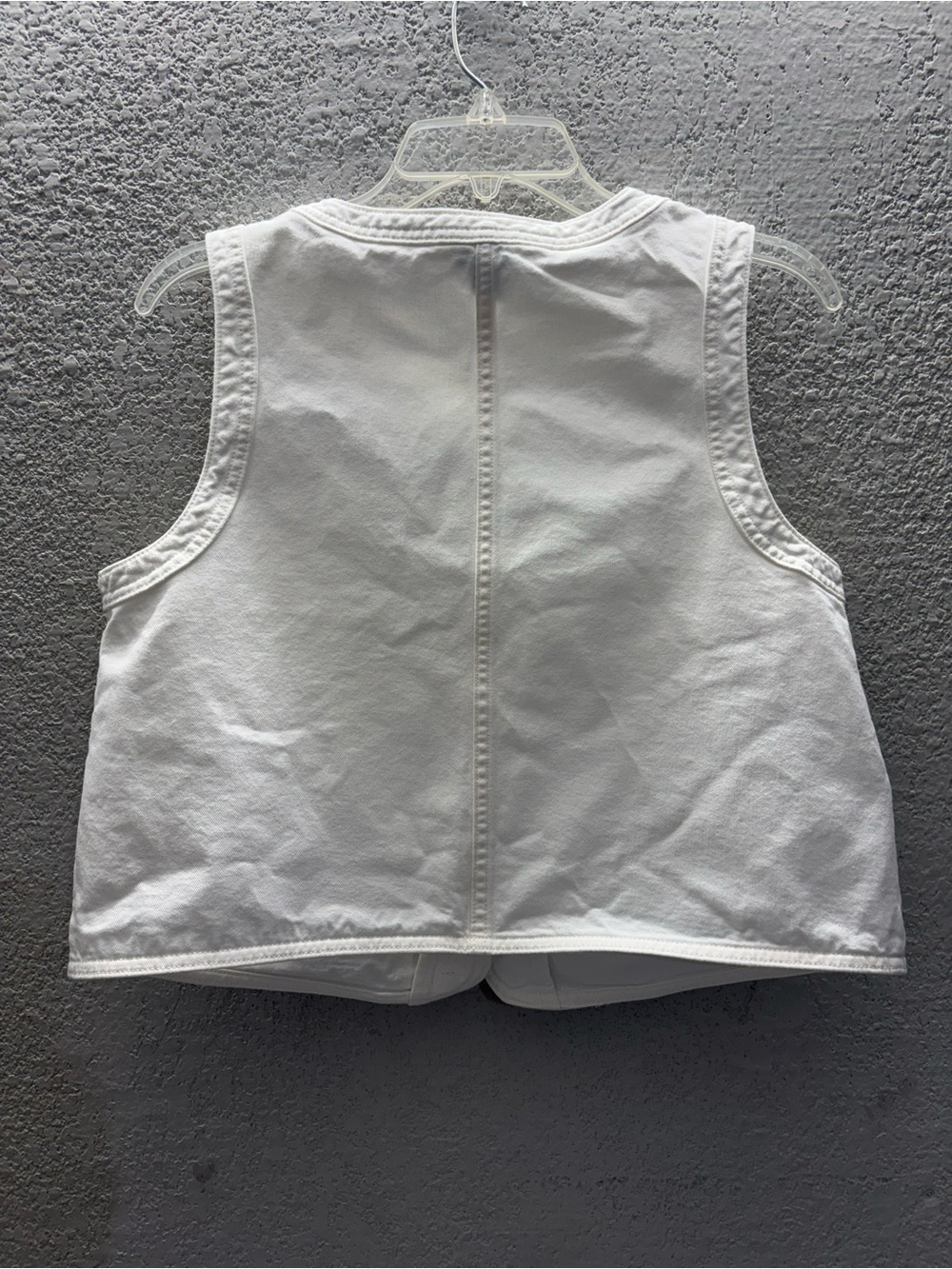 American Eagle Outfitters White Denim Skort - Picture 5 of 7